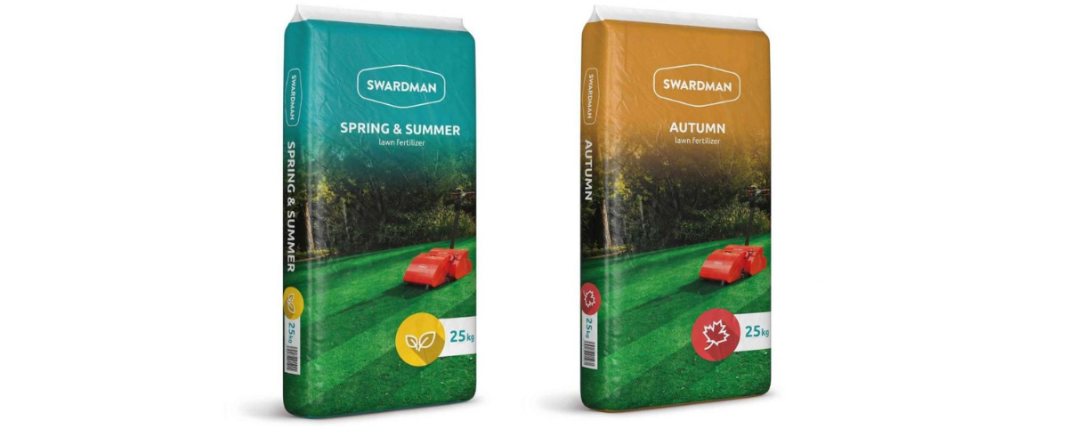 Organominerální hnojivo Swardman Spring & Summer a Swardman Autumn