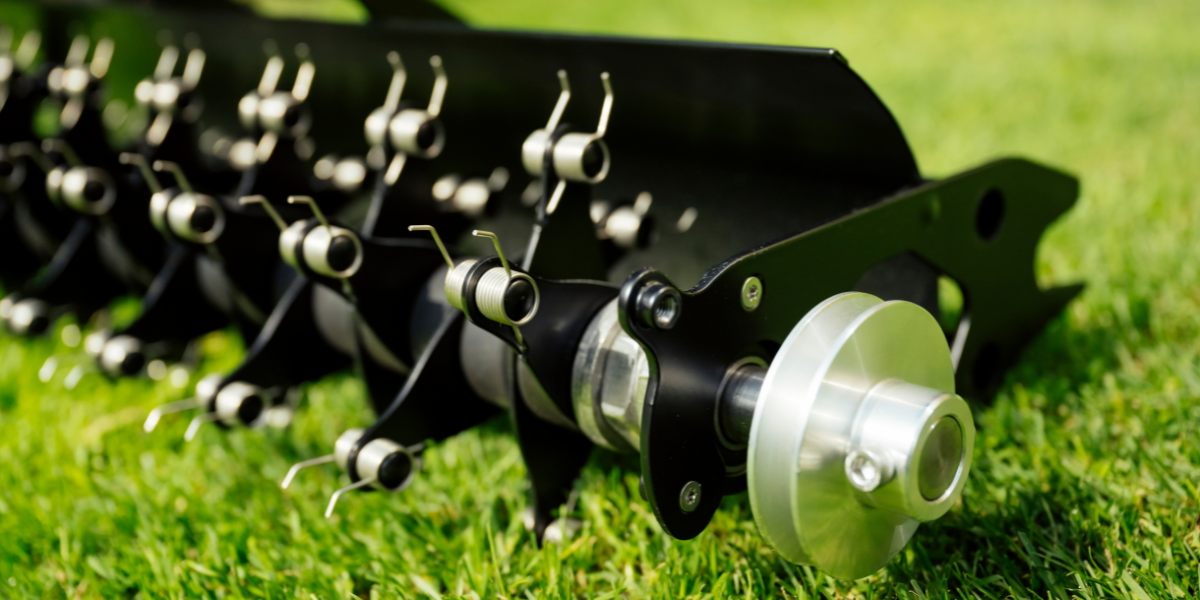 Swardman scarifier cartridge detail